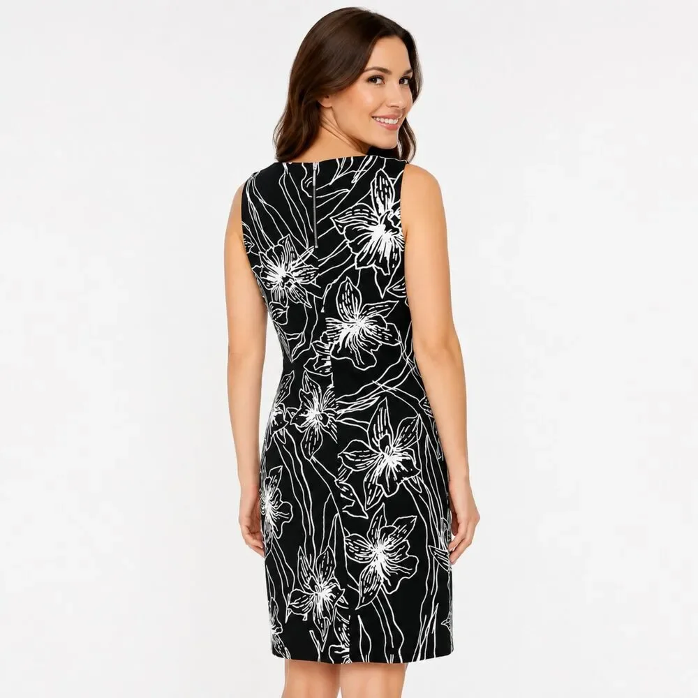 Tommy Bahama Vista Blooms Sheath Dress Size SP NWOT